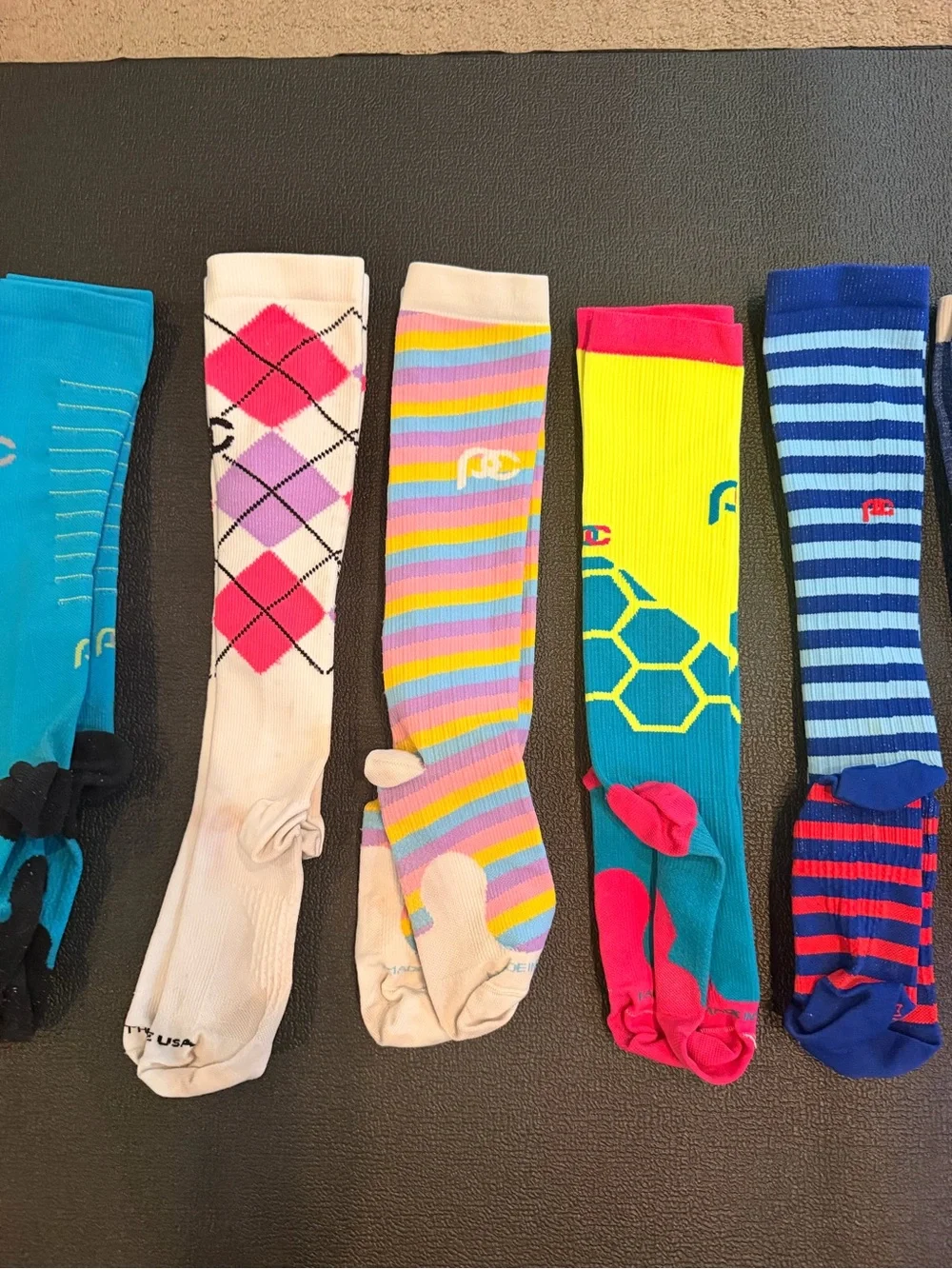 ProCompression sock lot of 7 small/med